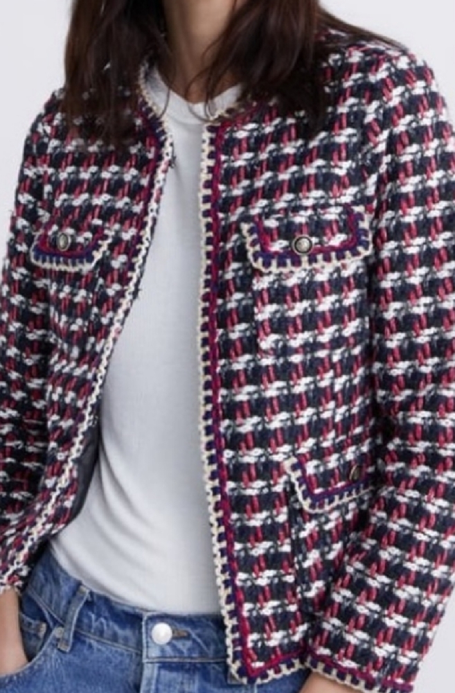 Zara Woven Blazer - Picture 6 of 7